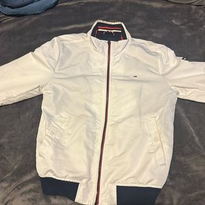 Tommy Hilfiger Lightweight Bomber White Medium M